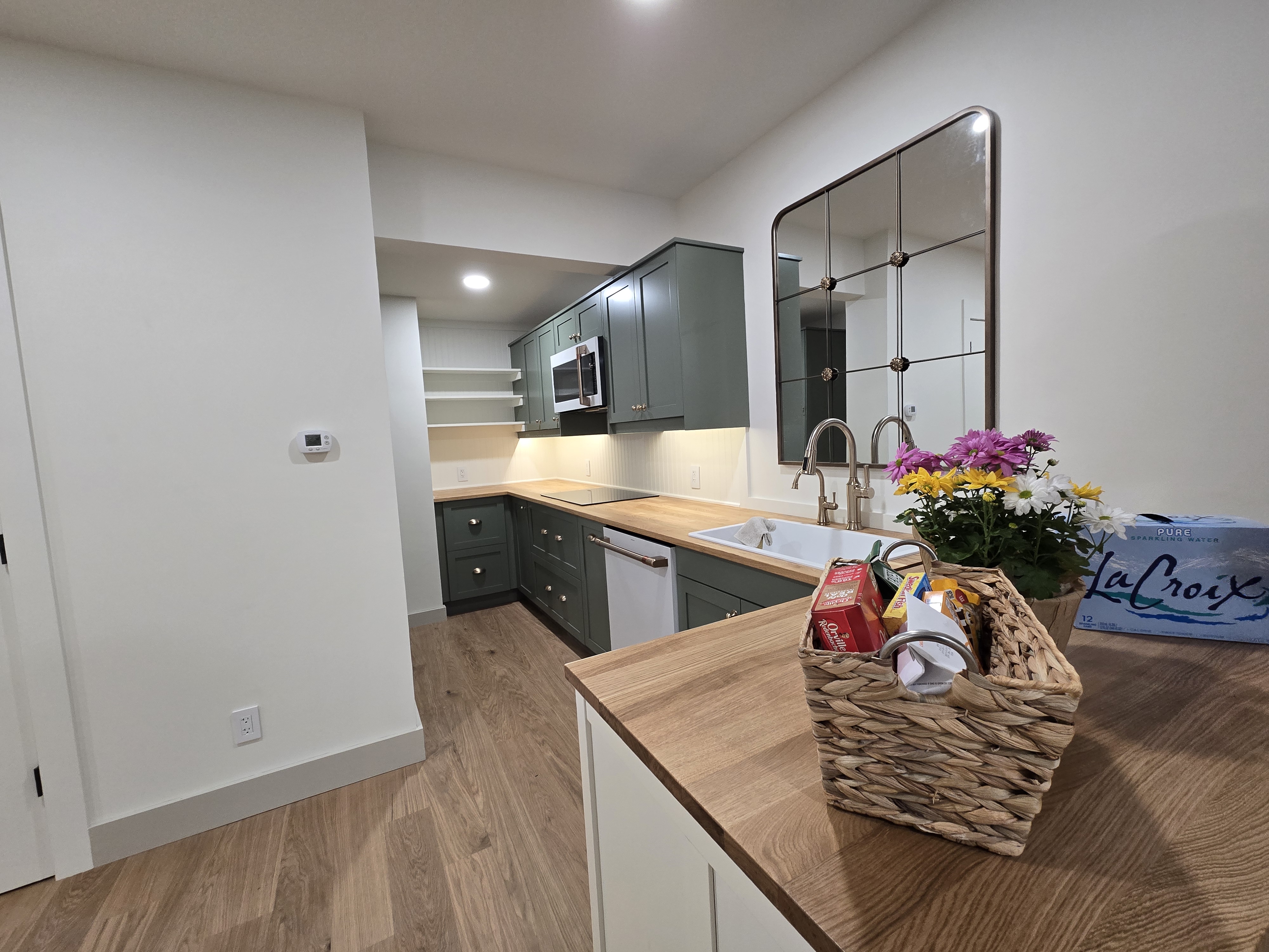 Parent Basement and Bath